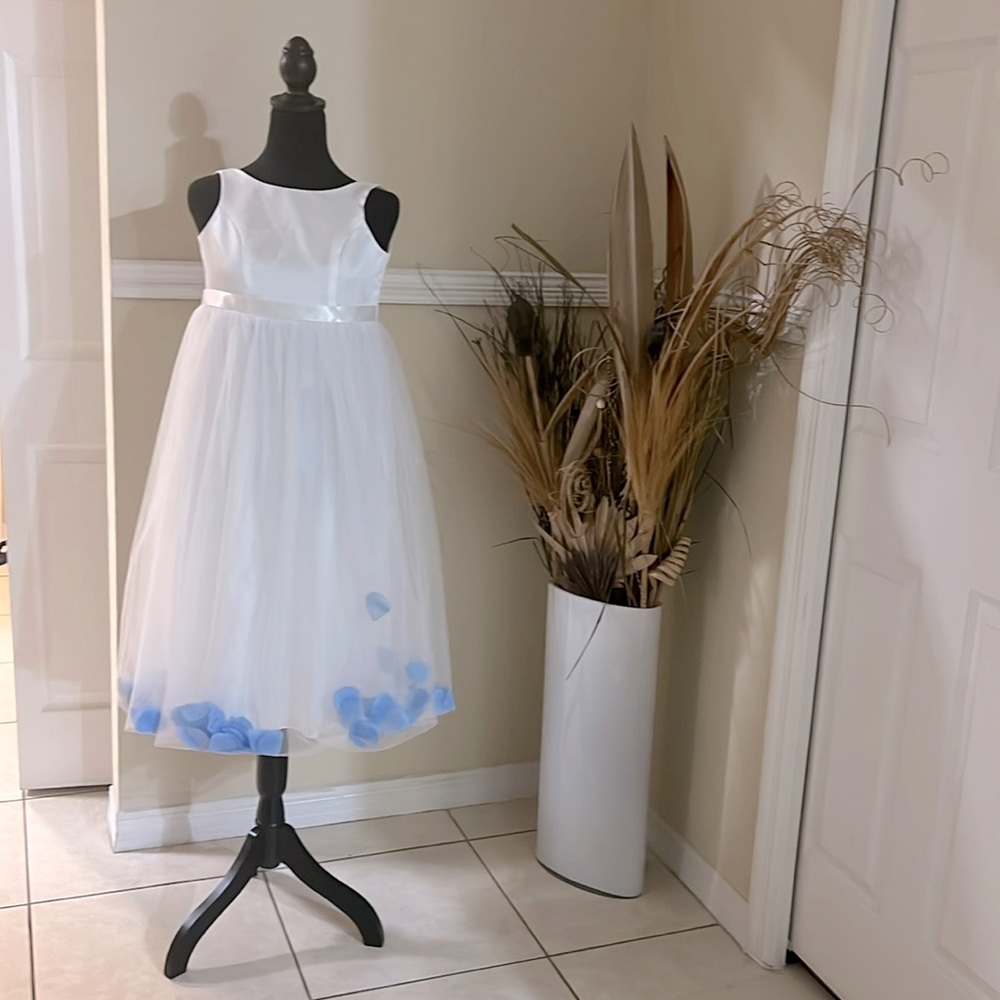 Brand new Flower girl dress never worn